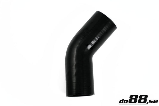 DO88 SB45G80 Silicone Hose Black 45 degree 3,125'' (80mm)