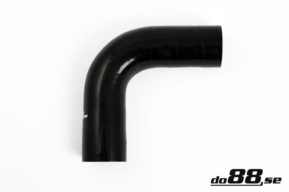 DO88 SB90G25 Silicone Hose Black 90 degree 1'' (25mm)