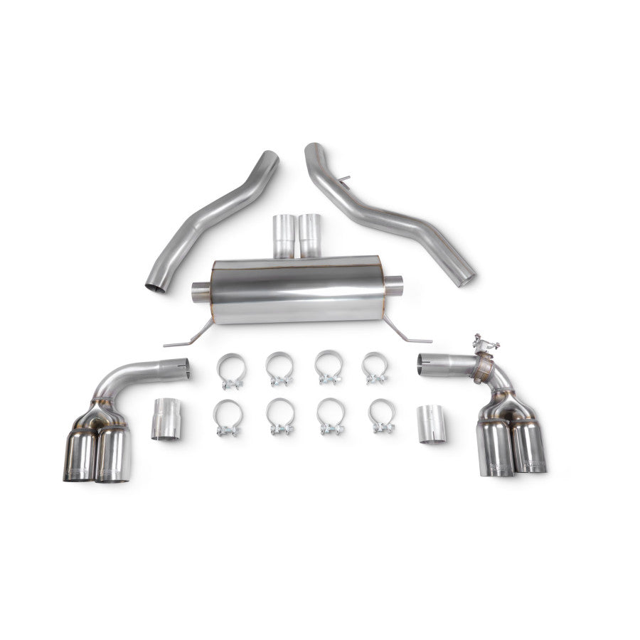 Scorpion SBM097S Cat/gpf-back System With Electronic Valve