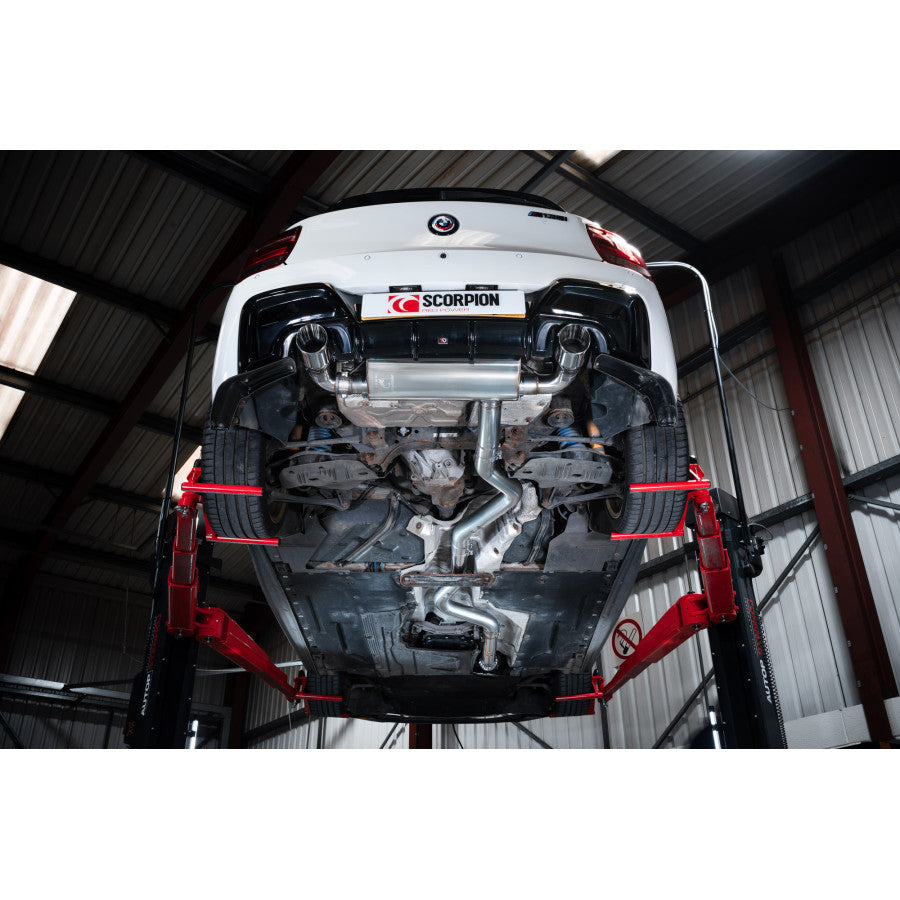 Scorpion SBMS105 Non-resonated Cat-back System With Valve