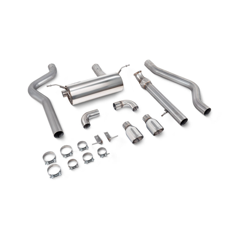 Scorpion SBMS106 Non-resonated Cat-back System Without Valve