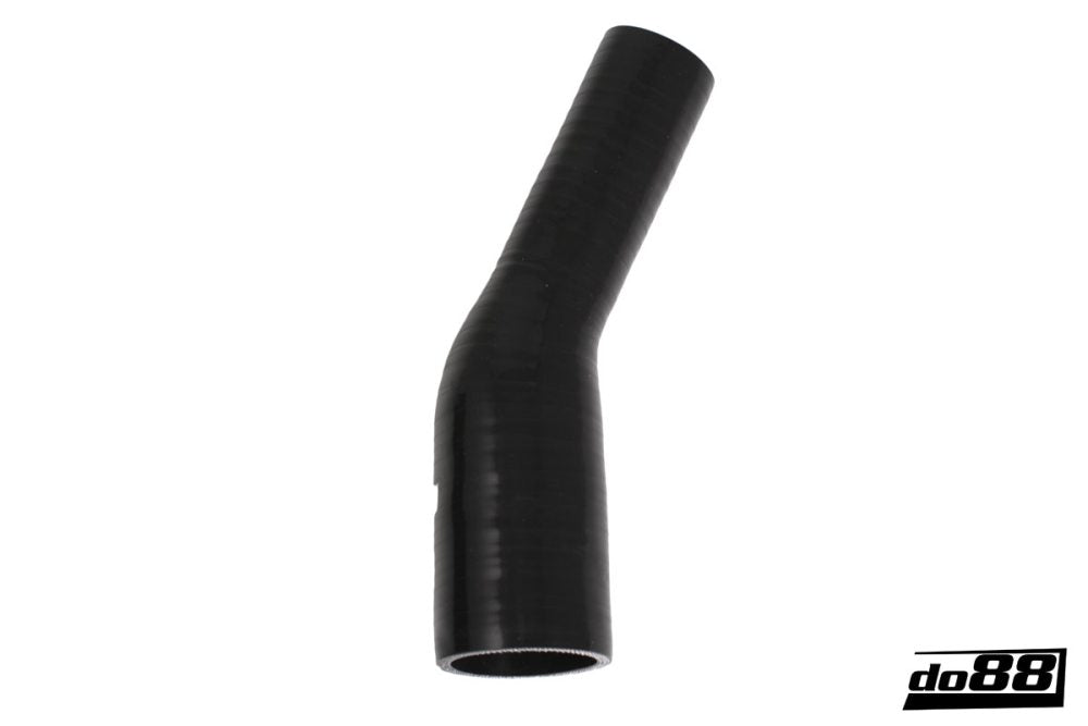 DO88 SBR25G25-35 Silicone Hose Black 25 degree 1 - 1,375'' (25-35mm)
