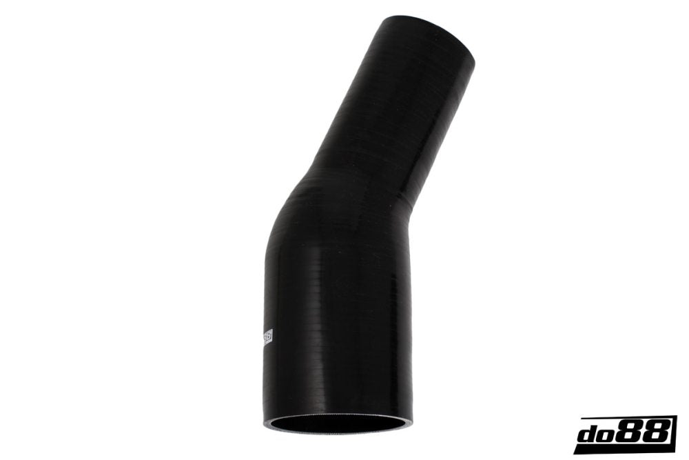 DO88 SBR25G80-89 Silicone Hose Black 25 degree 3,125 - 3,5'' (80-89mm)