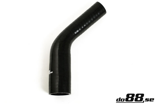 DO88 SBR45G19-32 Silicone Hose Black 45 degree 0,75 - 1,25'' (19-32mm)