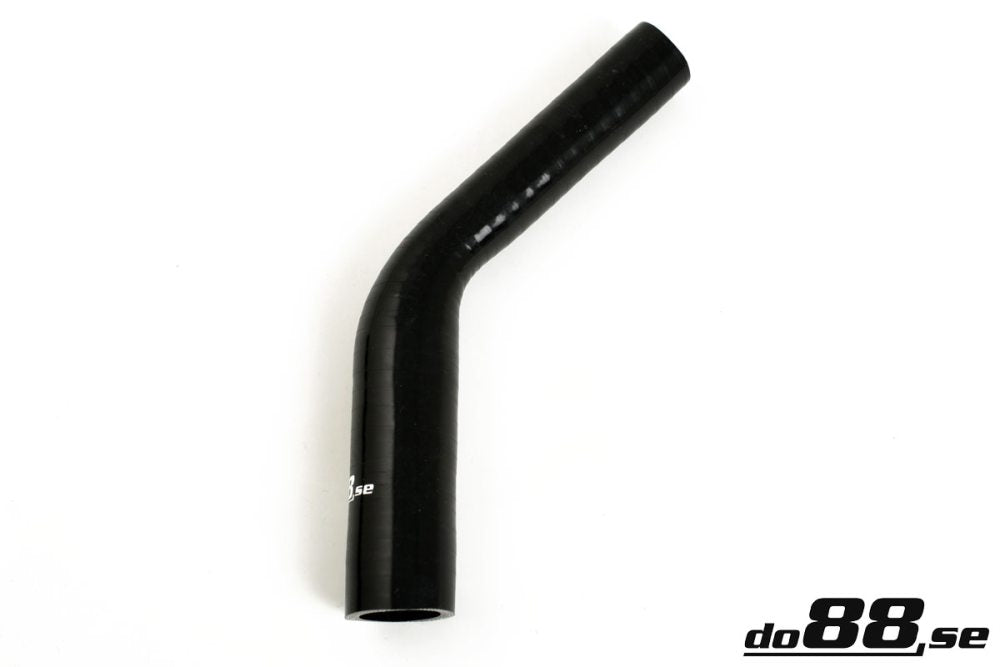 DO88 SBR45G25-32 Silicone Hose Black 45 degree 1 - 1,25'' (25-32mm)
