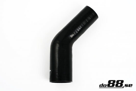 DO88 SBR45G45-63 Silicone Hose Black 45 degree 1,75 - 2,5'' (45-63mm)