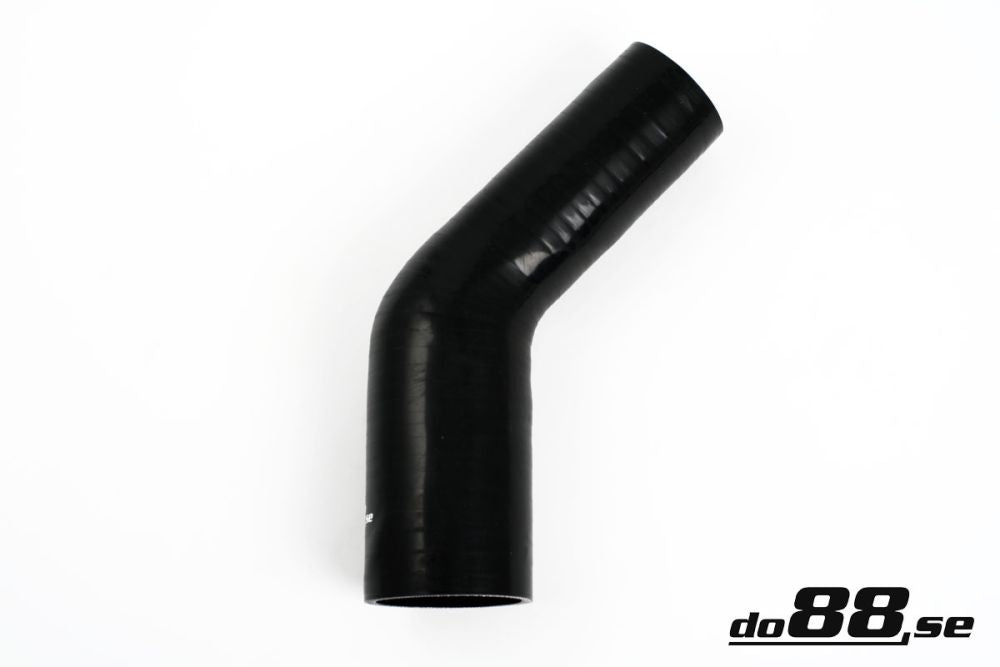 DO88 SBR45G51-63 Silicone Hose Black 45 degree 2 - 2,5'' (51 - 63mm)