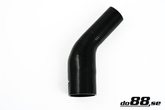 DO88 SBR45G51-76 Silicone Hose Black 45 degree 2 - 3'' (51 - 76mm)