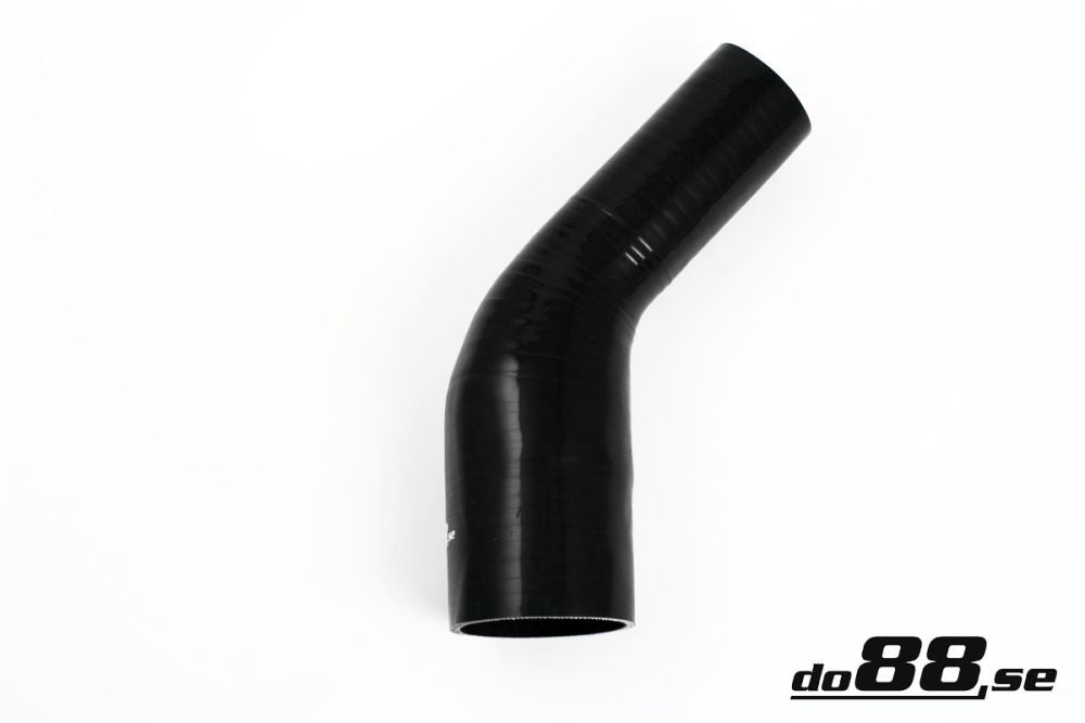 DO88 SBR45G60-76 Silicone Hose Black 45 degree 2,375 - 3'' (60 - 76mm)