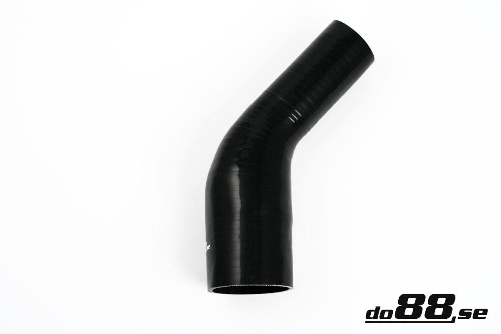 DO88 SBR45G63-83 Silicone Hose Black 45 degree 2,5 - 3,25'' (63-83mm)