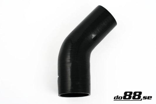 DO88 SBR45G70-76 Silicone Hose Black 45 degree 2,75 - 3'' (70 - 76mm)