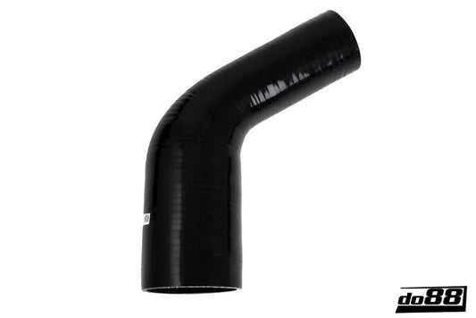 DO88 SBR60G60-63 Silicone Hose Black 60 degree 2,375 - 2,5'' (60 - 63mm)