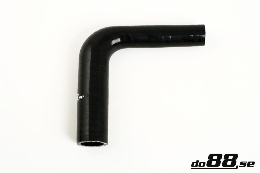 DO88 SBR90G16-19 Silicone Hose Black 90 degree 0,625 - 0,75'' (16-19mm)