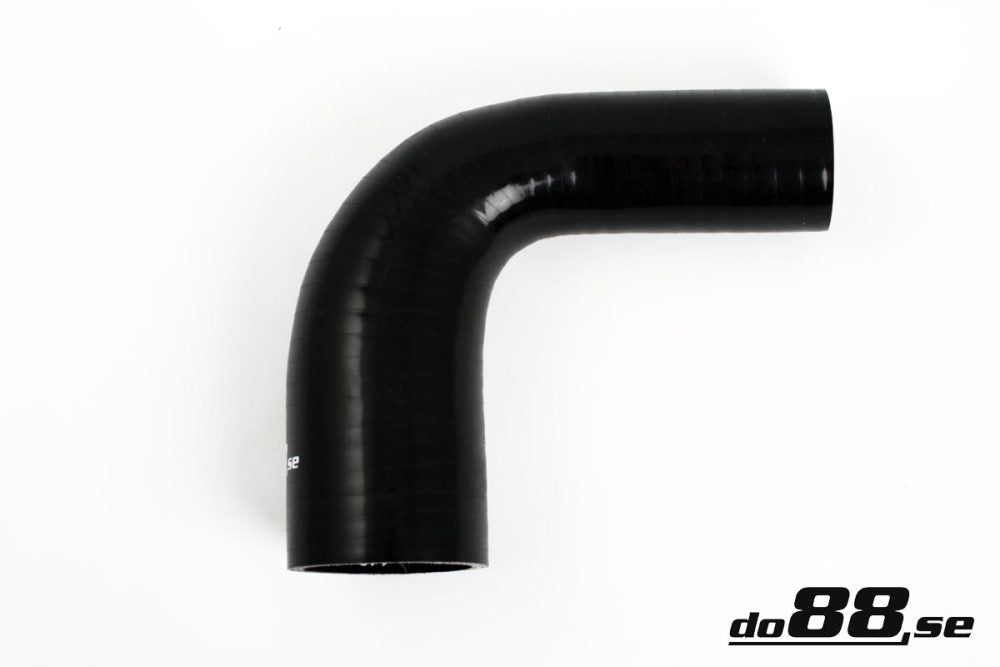 DO88 SBR90G48-54 Silicone Hose Black 90 degree 1,875 - 2,125'' (48-54mm)