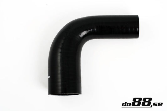 DO88 SBR90G51-54 Silicone Hose Black 90 degree 2 - 2,125'' (51 - 54mm)