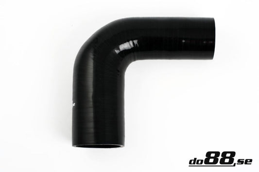 DO88 SBR90G51-70 Silicone Hose Black 90 degree 2 - 2,75'' (51 - 70mm)