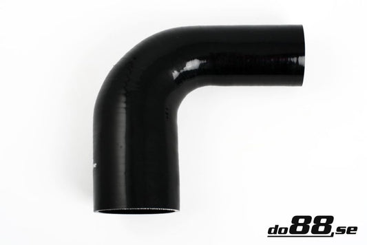 DO88 SBR90G60-63 Silicone Hose Black 90 degree 2,375 - 2,5'' (60 - 63mm)