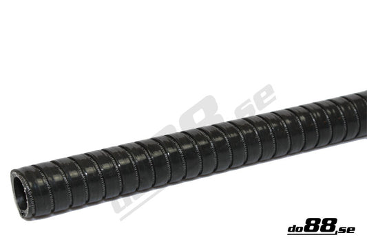 DO88 SF15-4M Silicone Hose Black Flexible 15mm, 4 Meter