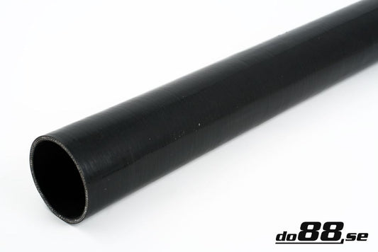 DO88 SL83 Silicone Hose Black straight length 3,25'' (83mm)