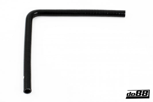DO88 SLB90G19 Silicone Hose Black 90 degree long leg 0,75'' (19mm)