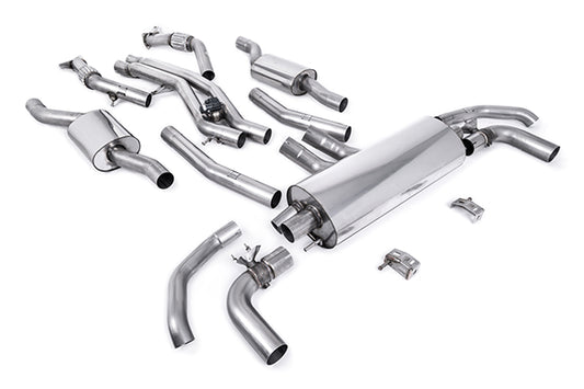 Milltek SSXAU1026 Audi OPF/GPF Back System - Resonated - Fits To Oe Tailpipes (Inc. Q7, Q8)