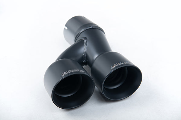 Milltek SSXAU459 Audi Volkswagen Non-Resonted (Louder) With Cerakote Black Tips (Inc. A1, Polo)