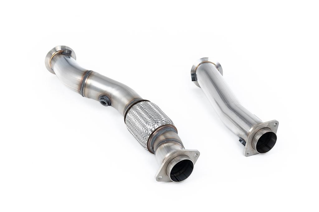 MillTek-SSXBM1334-Large-bore Downpipes and Cat Bypass Pipes Decat Downpipes (Requires Stage 2 ECU Remap) | ML Performance Car Parts