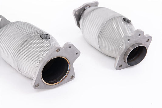 MillTek-SSXCH111-Hi-Flow Sports Cats HJS HQ 200CPSI Cats (With Heat Wrap) | ML Performance Car Parts