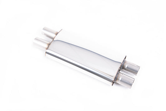 Milltek SSXFD433 Ford Optional Center Resonator (Quieter) - Replaces H, X Or Straight Pipe On Milltek Sport System (Inc. Mustang)