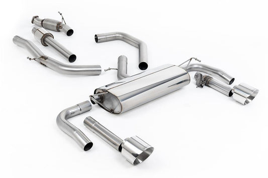 MillTek-SSXHY193-Cat-back Resonated Valved Catback with GT-139 Polished Trims | ML Performance Car Parts