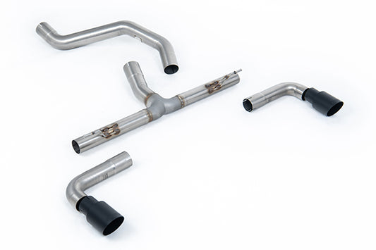 Milltek SSXINE102 INEOS Non-Resonated System With GT-90 Cerakote Black Tips (Oe  (Inc. Grenadier)