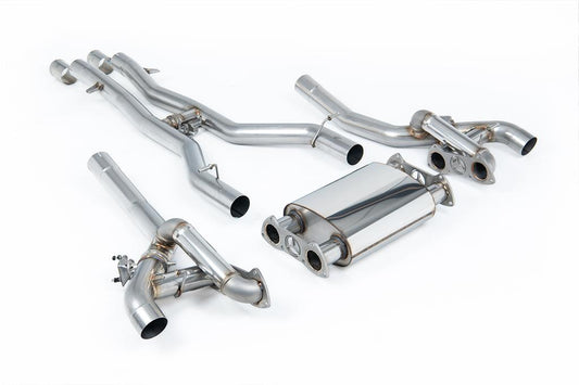 MillTek-SSXMZ163-Cat-back Cat Back (Valved) with Active H Pipe | ML Performance Car Parts