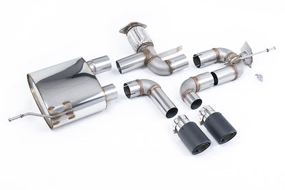 Milltek SSXRN430 Renault / Alpine Carbon Jet-90 Tips - Retains Oe Valve Control (Inc. A110)