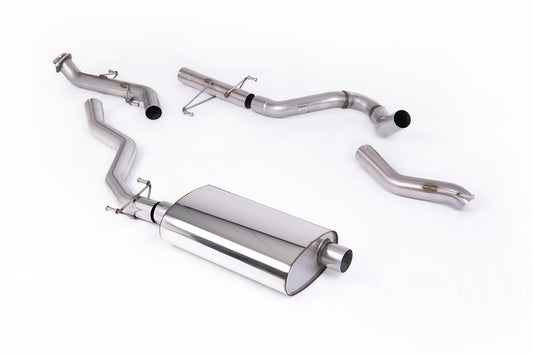 MillTek-SSXTY212-Cat-back Non-Resonated (Louder) Catback with High Clearance Outlet | ML Performance Car Parts