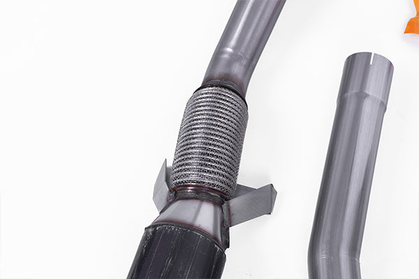 Milltek SSXVW186 Volkswagen 3-Inch Race System With Black Trims (Inc. Golf, CC)