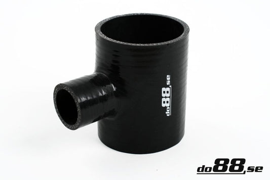 DO88 ST76-38 Silicone Hose Black T 3'' + 1,5'' (76+38mm)