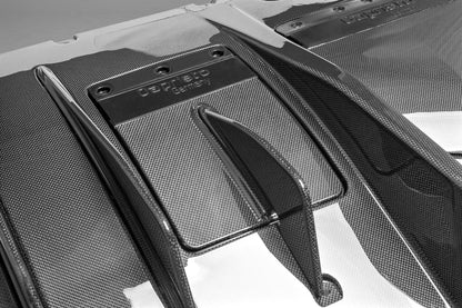 Capristo 03FE00410020LM Ferrari 458 Speciale Carbon Rear Diffuser (Matte) 
