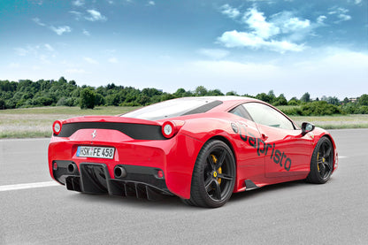Capristo 03FE00410020LM Ferrari 458 Speciale Carbon Rear Diffuser (Matte) 