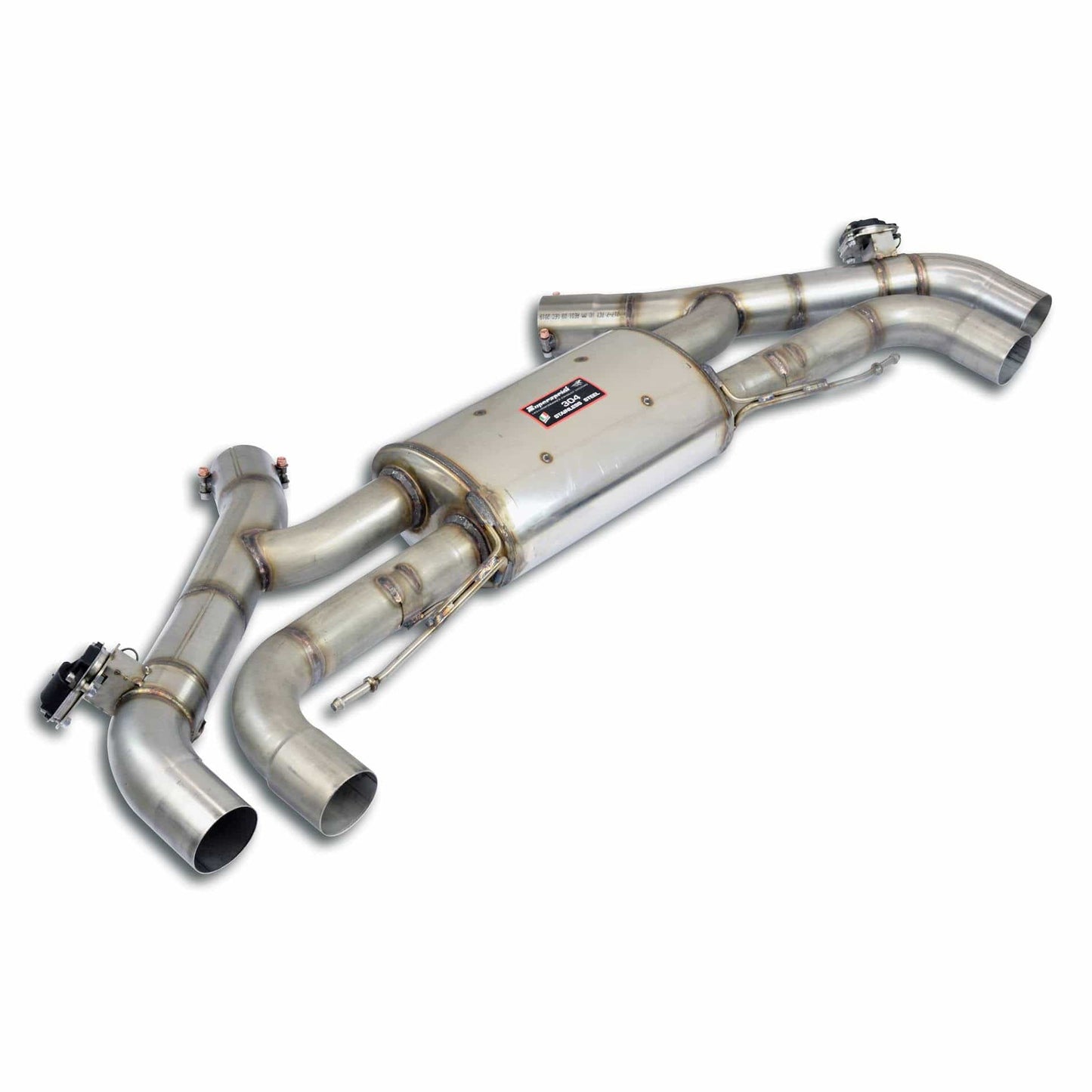 Supersprint BMW F95 F56 4.4l V8 Quad Exit Rear Exhaust With Bypass Valve (X5 M & X6 M)