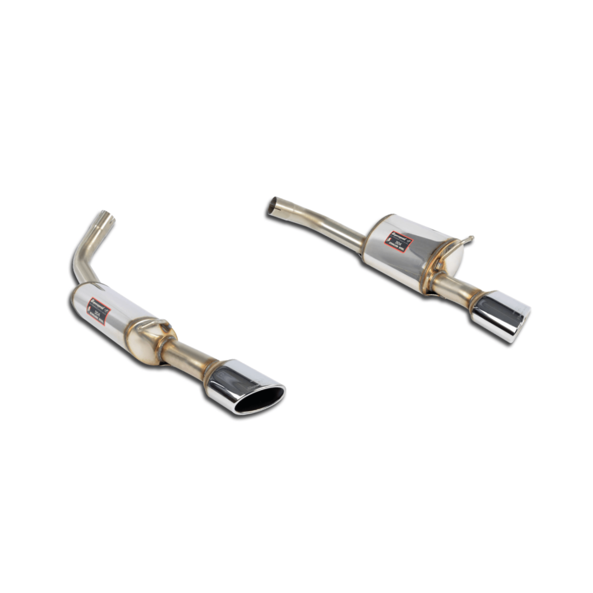 Supersprint Jaguar XKR 4.2l Supercharged Rear Exhaust Mufflers - Left & Right - ML Performance UK