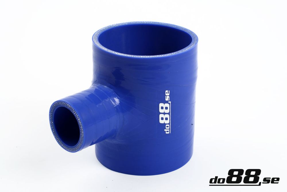 DO88 T76 Silicone Hose Blue T 3'' + 1'' (76mm+25mm)