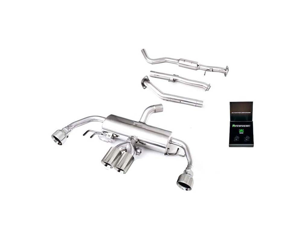 Valvetronic Exhaust System Toyota GR Corolla 1.6L 2023+ with Chrome Silver Tips | ML Performance Car Parts