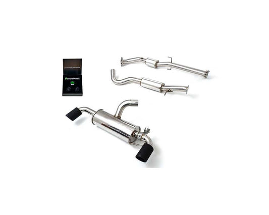 Valvetronic Exhaust System Toyota Yaris GR 2020+ with Matte Black Tips | ML Performance Car Parts