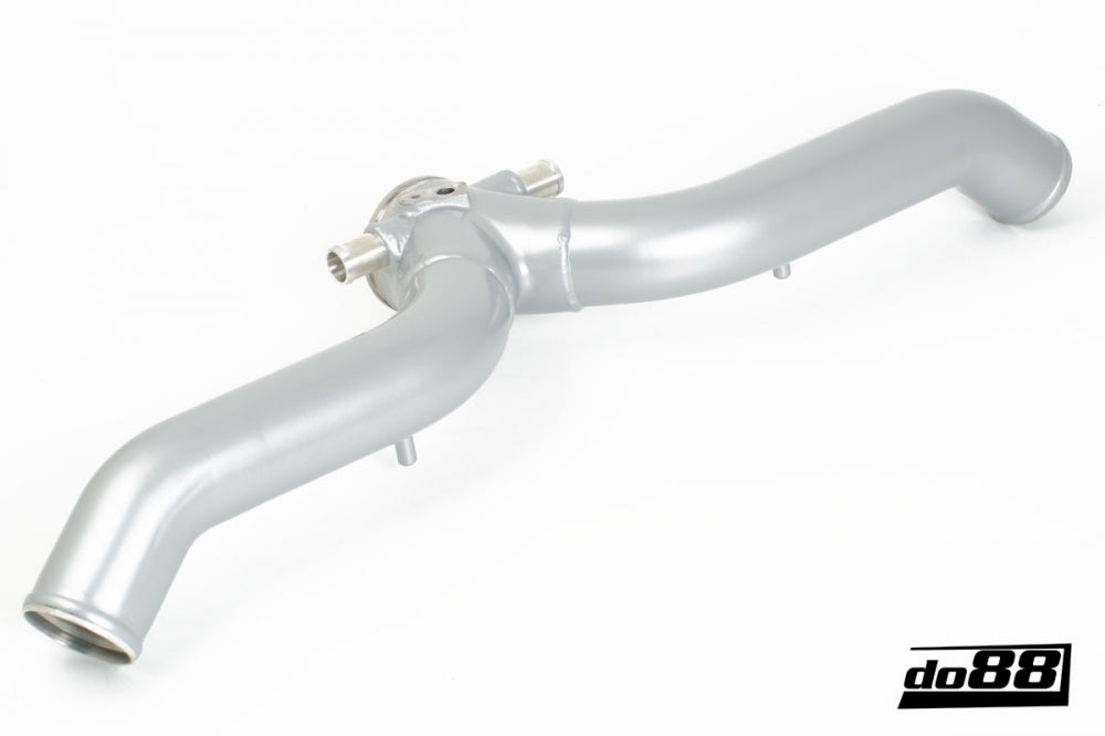 DO88 TR-130SI-do88 Porsche 997.2 Turbo 2010- Y-Pipe, Silver for IC