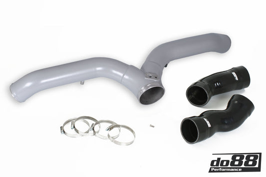 DO88 TR-140SI-do88 Porsche 997.1 Turbo Y-Pipe, Silver for ICM-230 IC