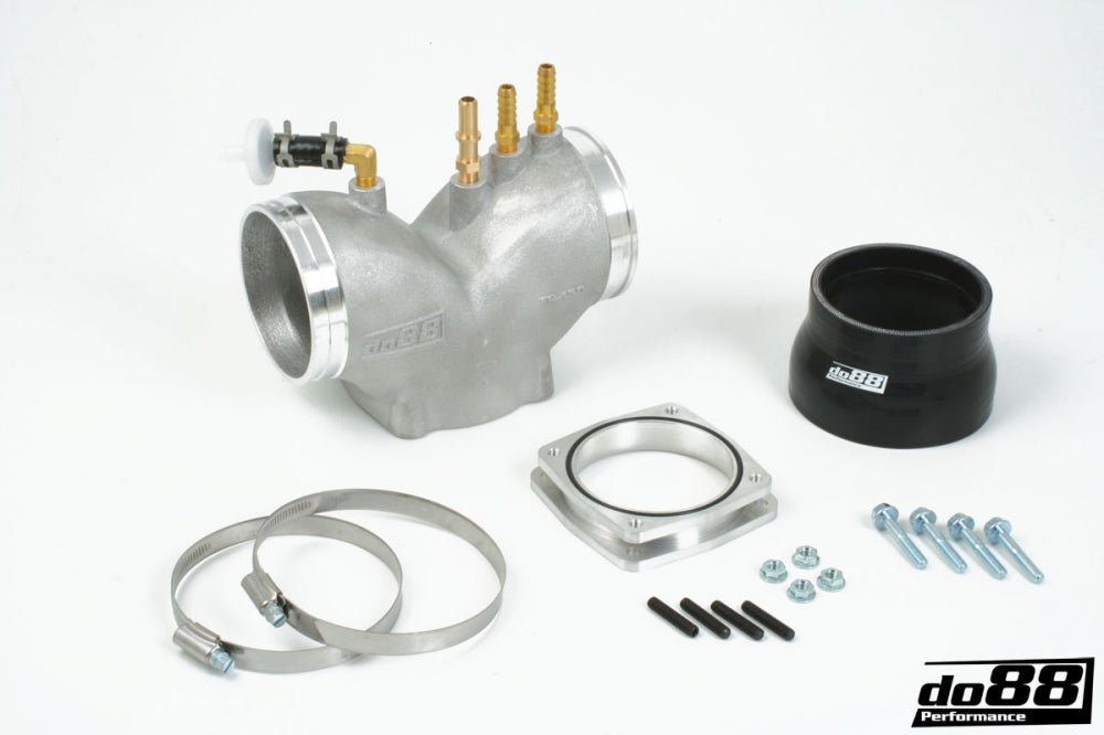 DO88 TR-150-OEM Porsche 997.1 Turbo Plenum, OEM throttle body