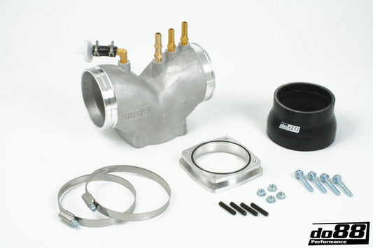 DO88 TR-150-OEM Porsche 997.1 Turbo Plenum, OEM throttle body