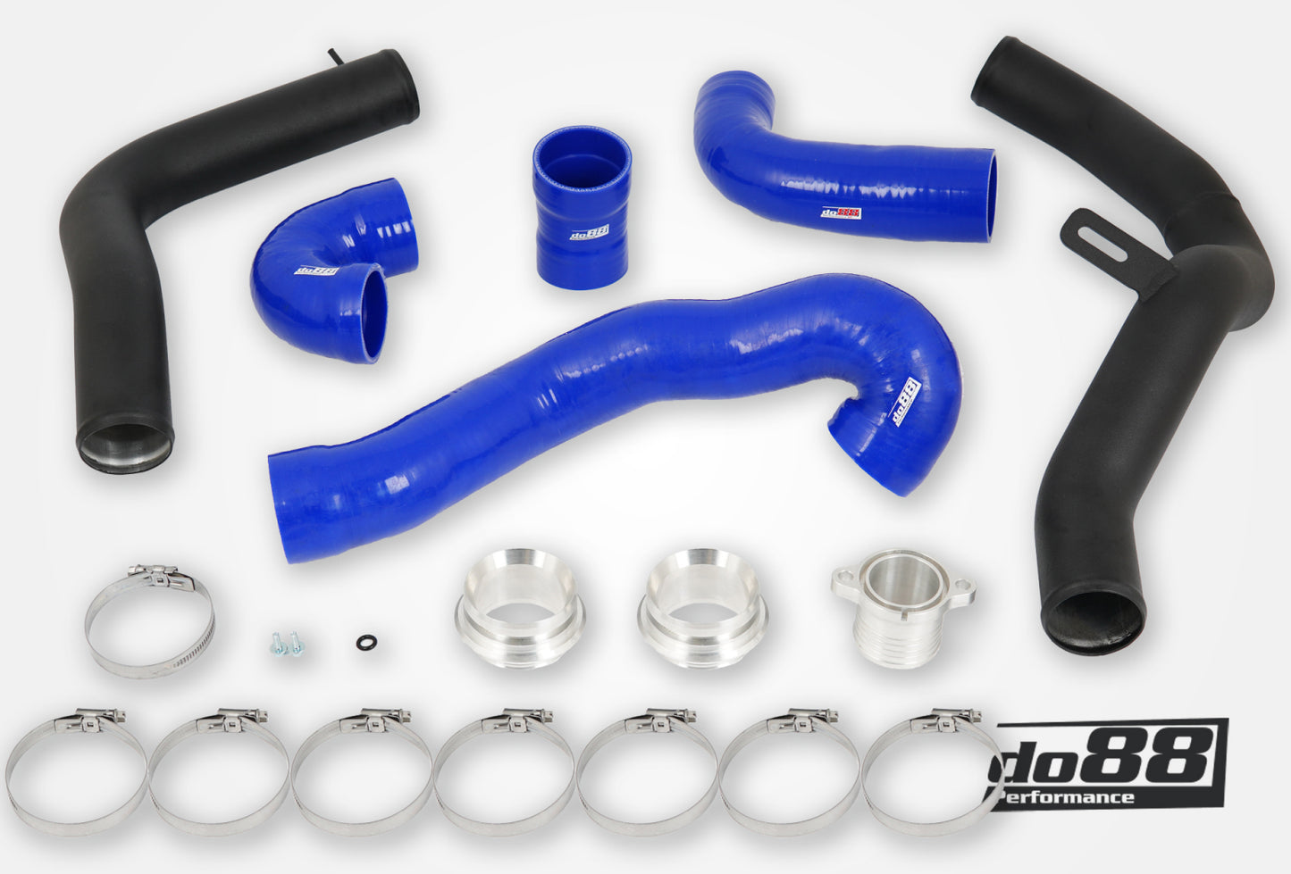 DO88 TR-320-B SAAB 9-5 2.0t 2010-2011 Pressure pipes with Blue hoses