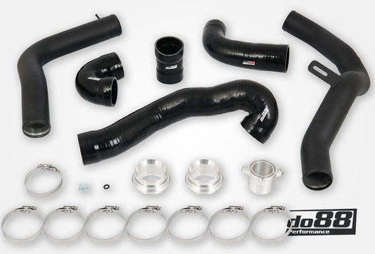DO88 TR-320-S SAAB 9-5 2.0t 2010-2011 Pressure pipes with Black hoses
