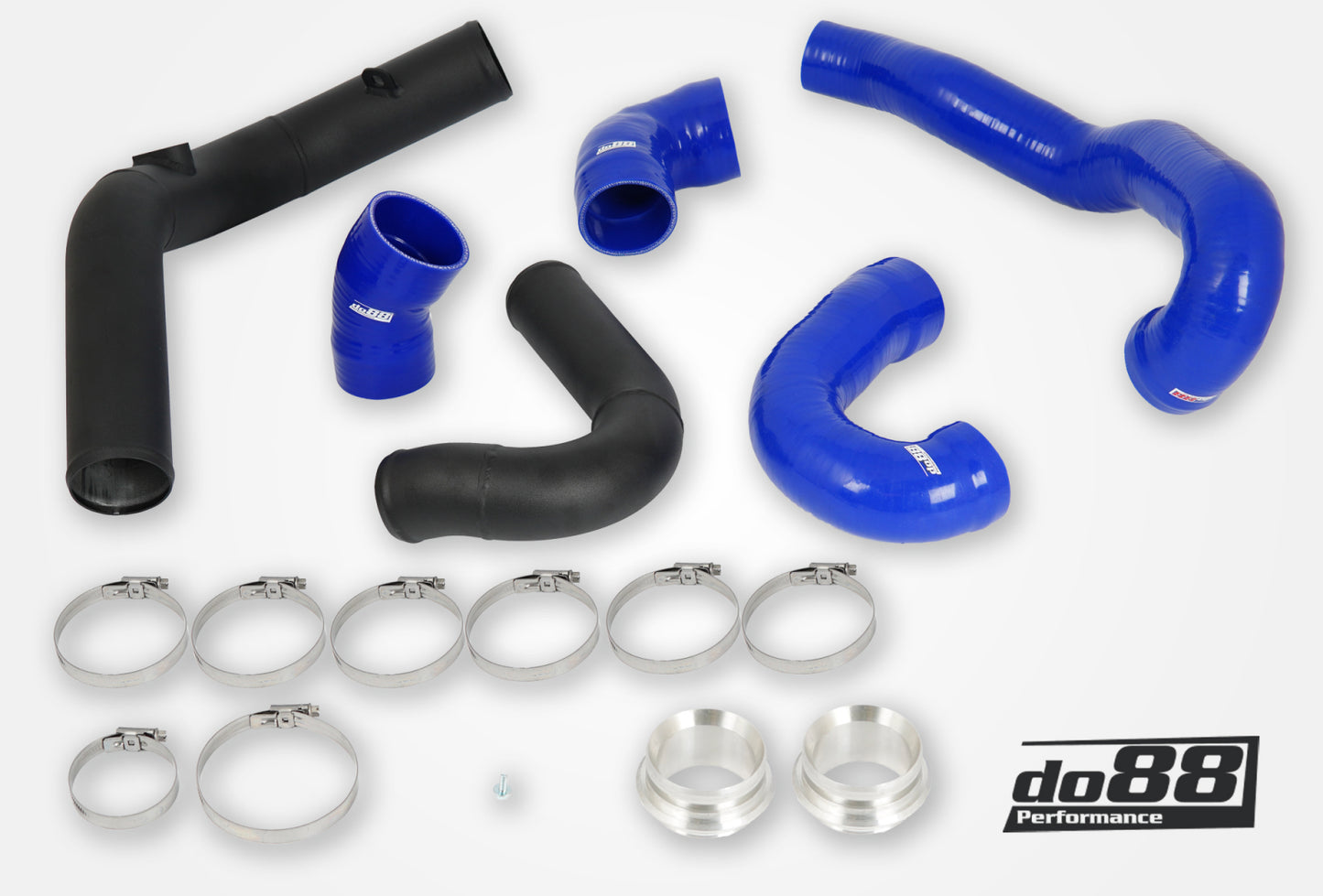 DO88 TR-330-B SAAB 9-5 2.8t V6 2010-2011 Pressure pipes with Blue hoses